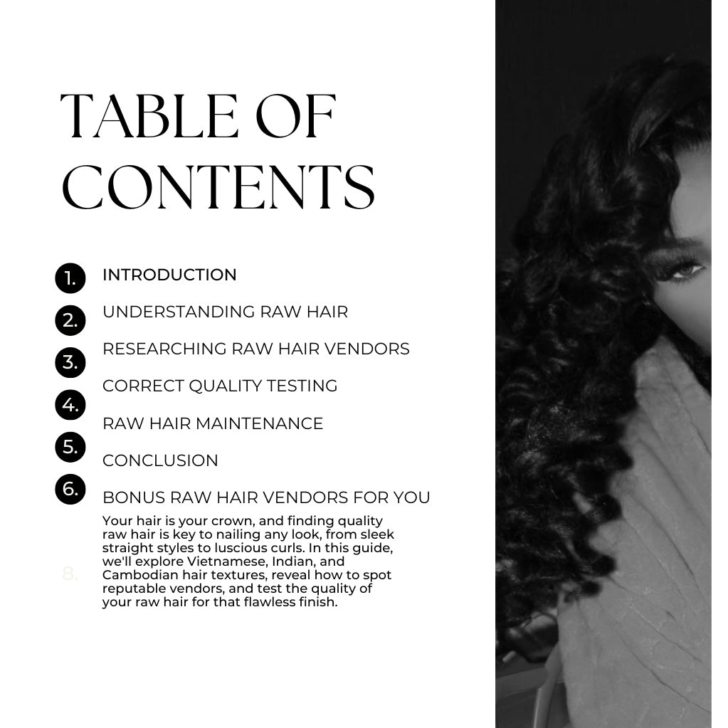 Ultimate Guide to Raw Hair Vendors + Includes 3 Verified Vendor Contacts for Business or Personal Use (Tried & Tested)